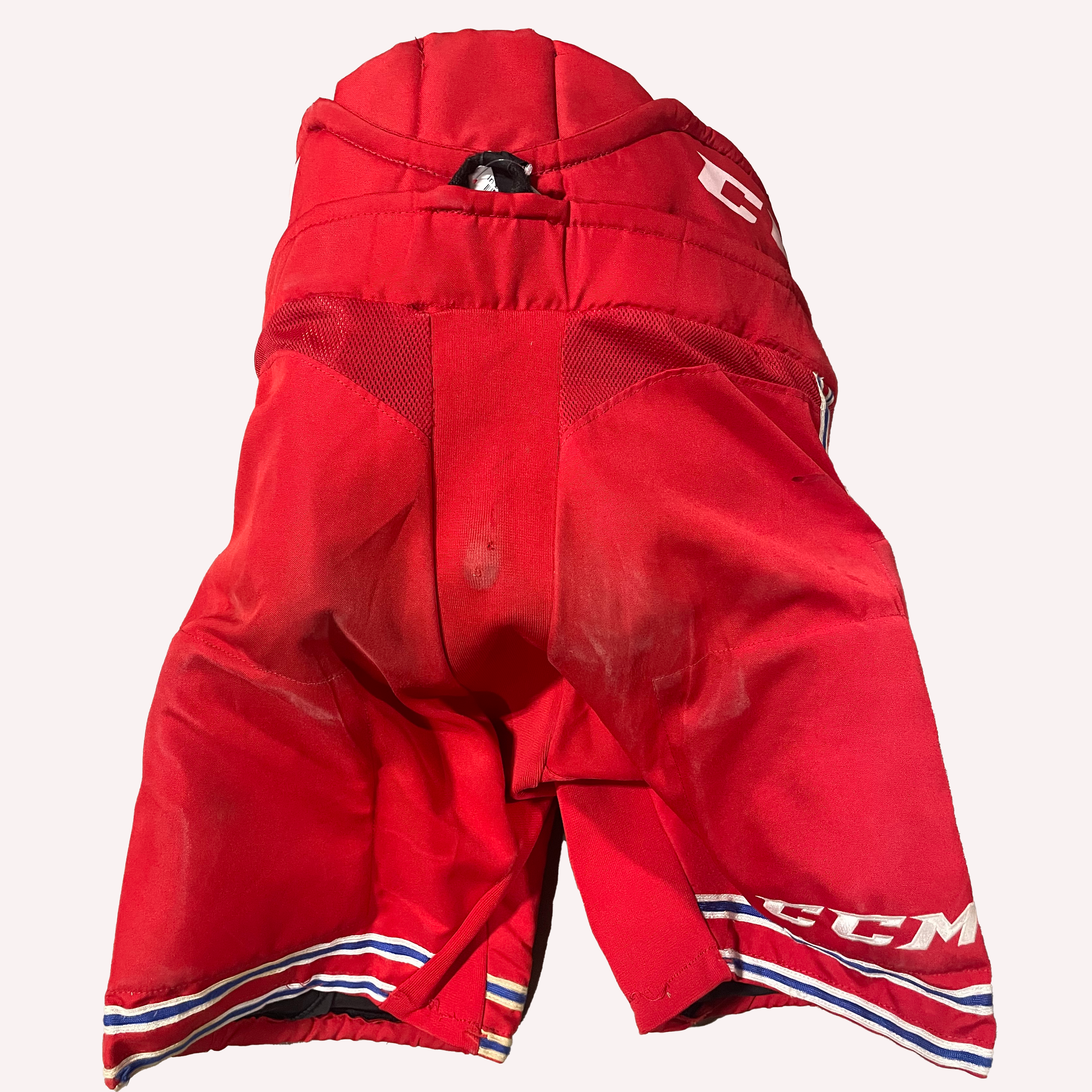 CCM HP31 - Pantalon de hockey Pro Stock d'occasion (rouge/bleu)
